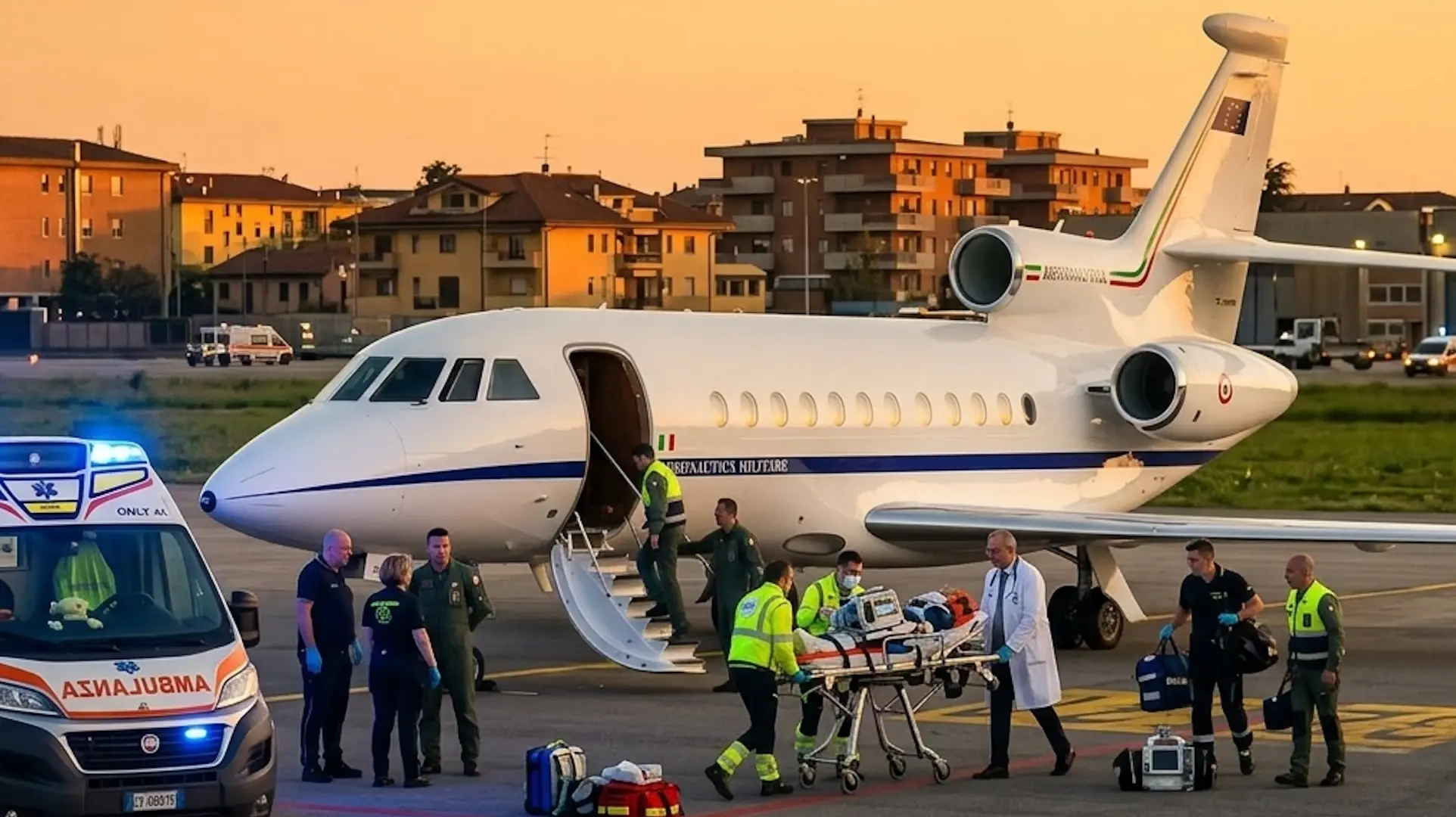 Trasporto sanitario Comiso Milano | Bimba salvata da Aeronautica