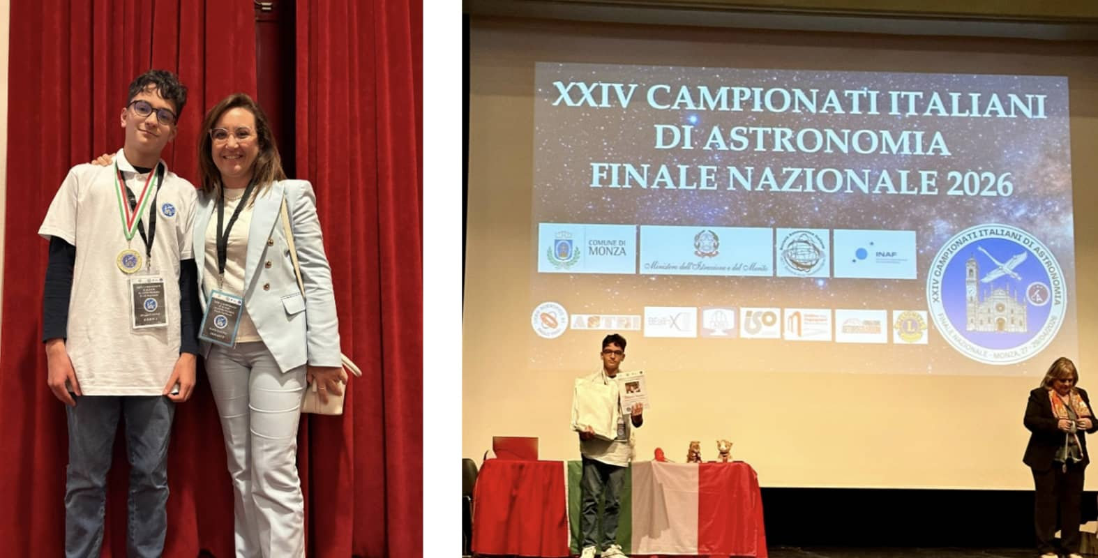 Comiso, studente vince medaglia ai campionati di astronomia