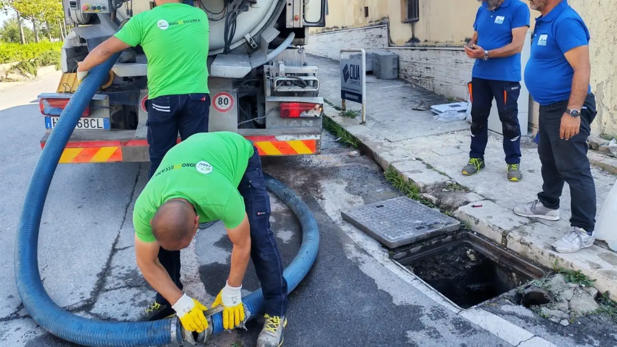 Comiso, ripristino rete idrica dopo guasto e riattivazione pozzi