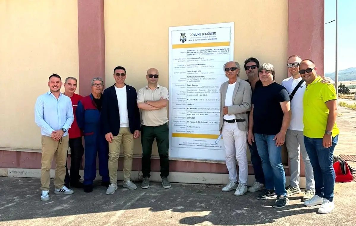 Comiso area artigianale (PIP), lavori per un 1,5 milioni | Quotidiano di Ragusa