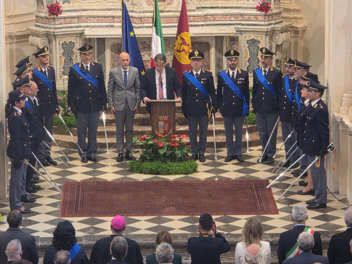 Polizia di Stato: celebrato anche a Ragusa il 174° anniversario