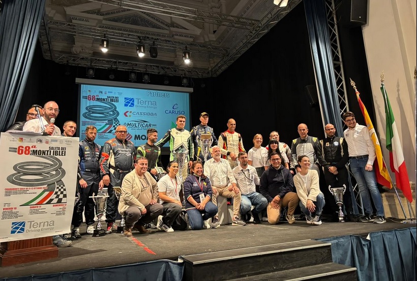 Franco Caruso vince la 68° cronoscalata Monti Iblei: terzo successo in tre anni per il pilota di Comiso