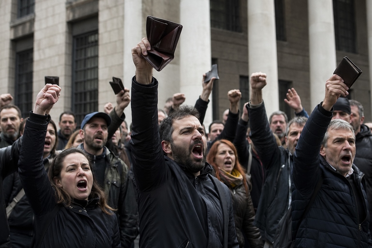 Festa del lavoro senza stipendio: operai del depuratore ancora in attesa. E il Primo Maggio diventa protesta