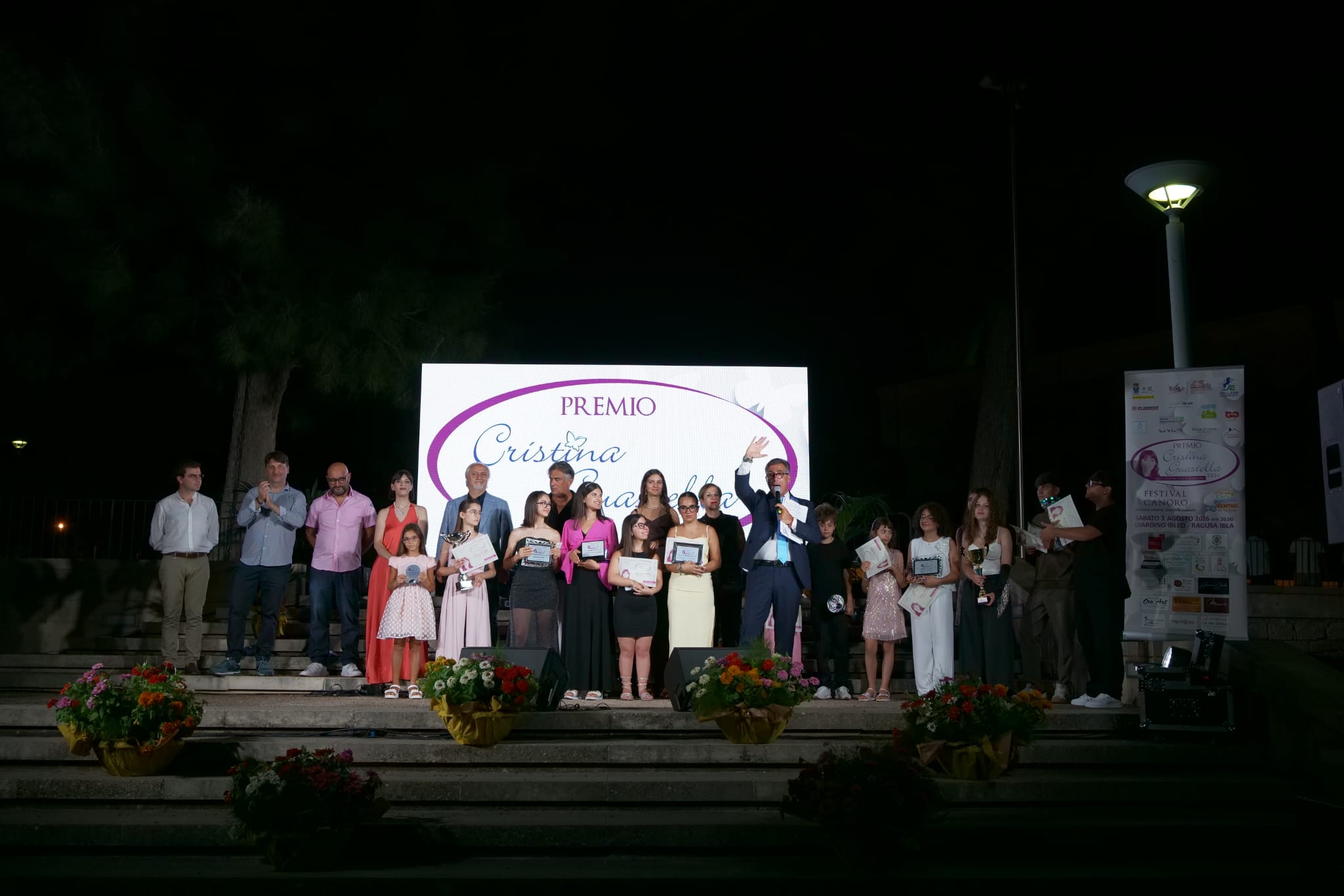 Ragusa applaude il talento: il Premio Cristina Guastella emoziona nel ricordo di Peppe Vessicchio